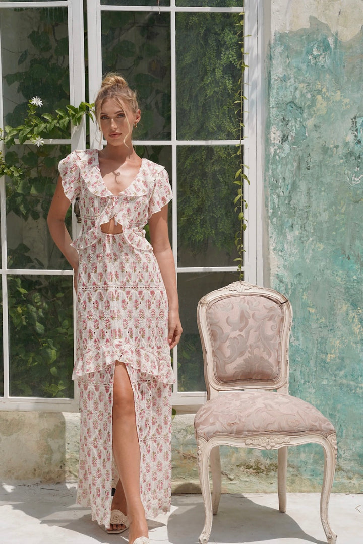 LOVE LOLINA Jasmine Maxi Dress - Dale