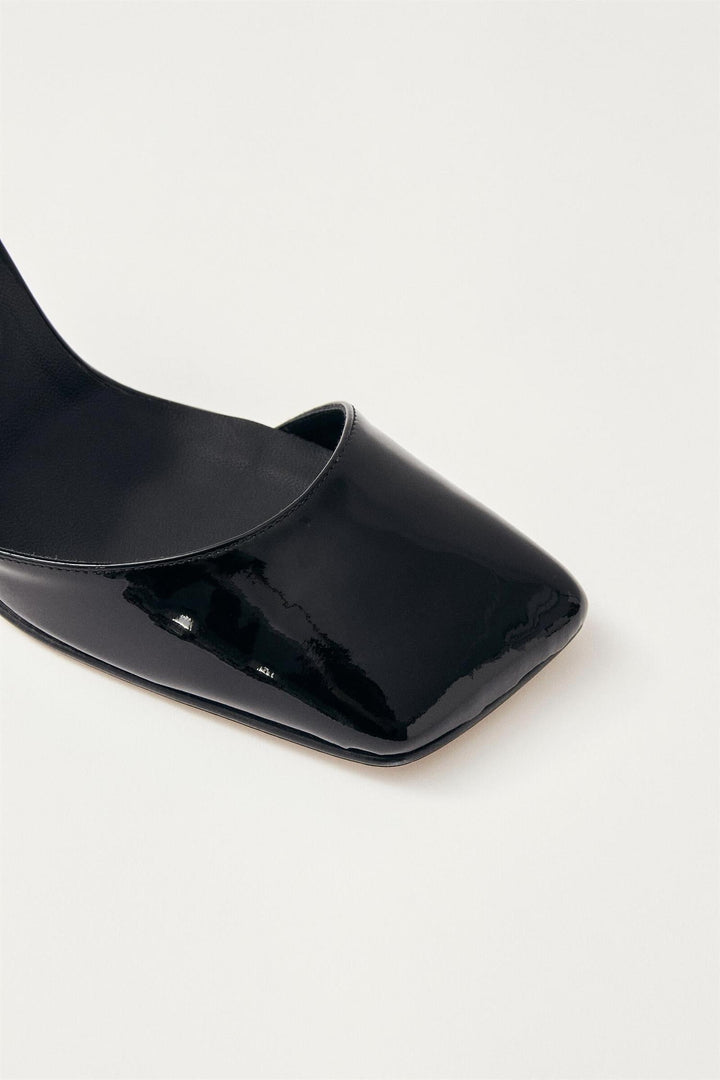 ALOHAS Liebe Onix Black Leather Pumps - Dale