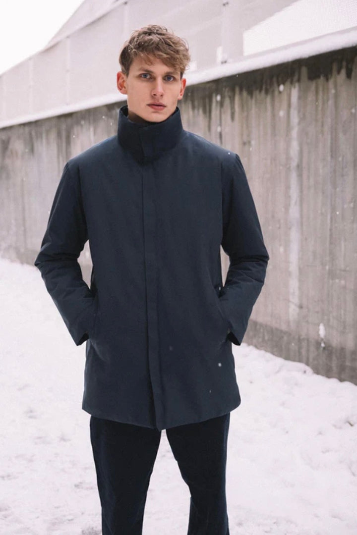 SCANDINAVIAN EDITION Town II Coat Midnight Blue - Dale