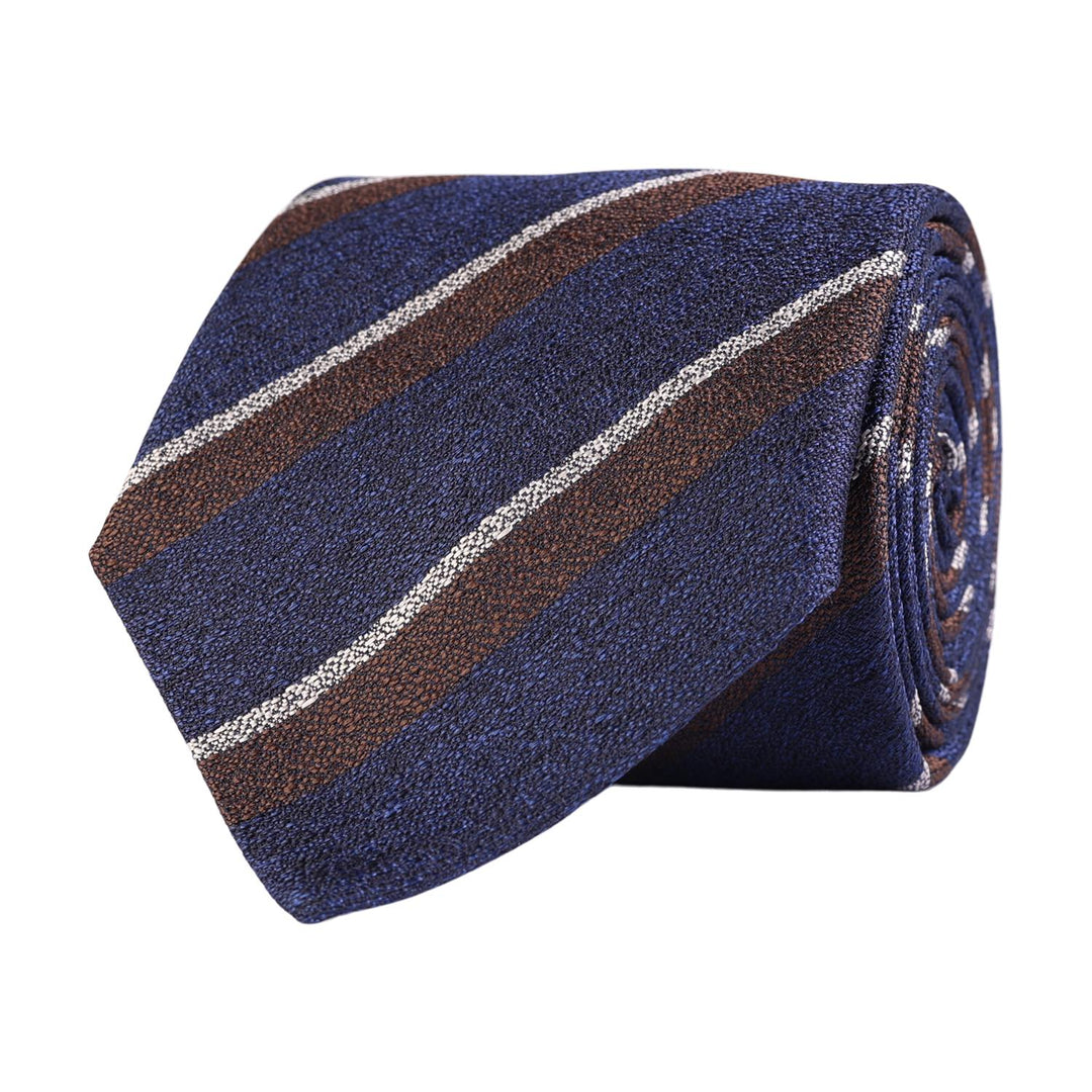 CLASSIC STRIPE TIE Navy