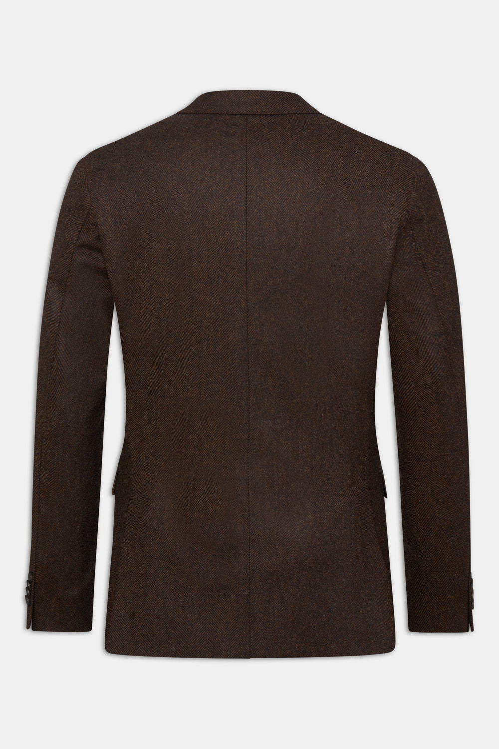 OSCAR JACOBSON Fogerty Tweed Blazer Warm Brown - Dale