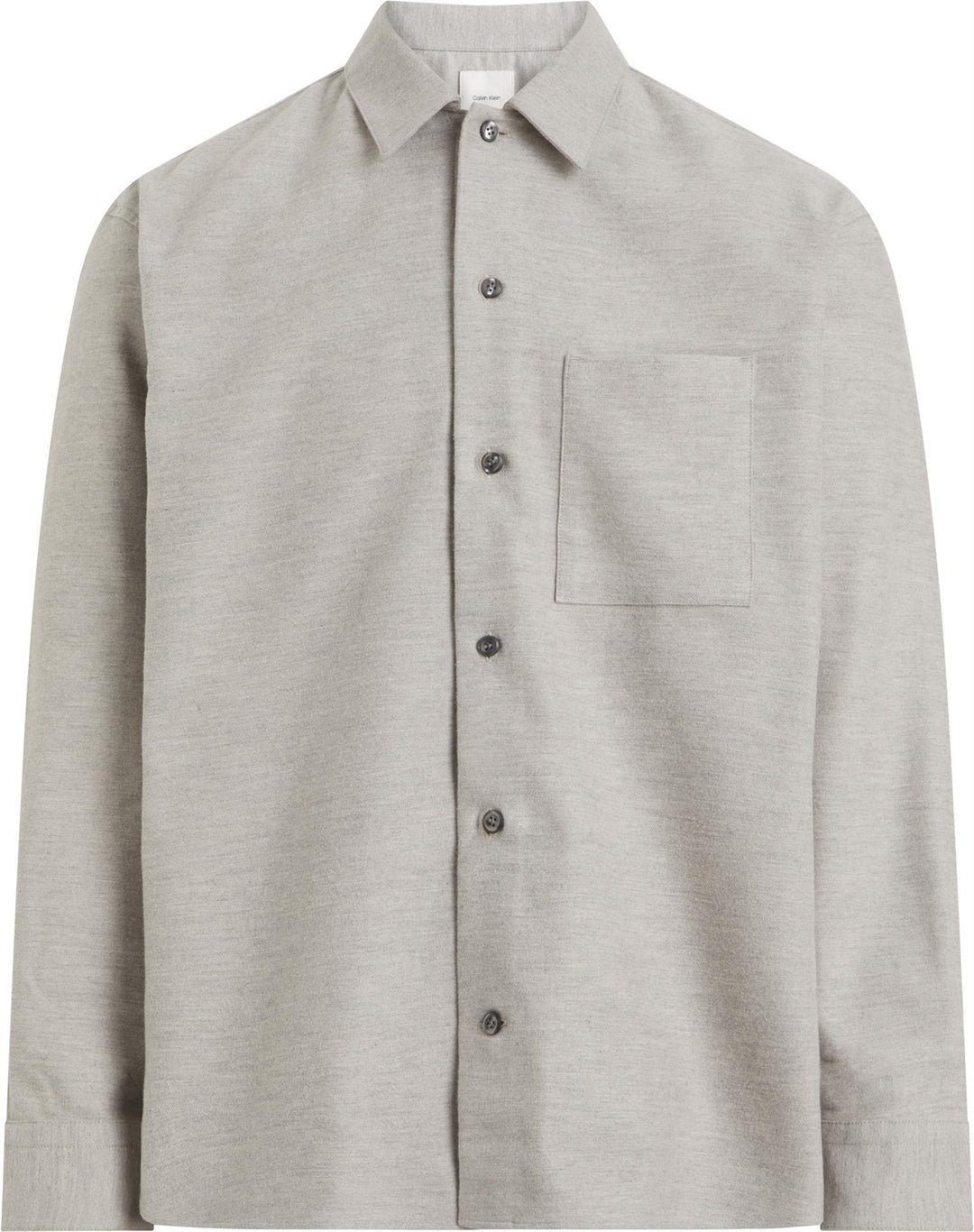 CALVIN KLEIN Brushed Wool Optic Overshirt - Dale