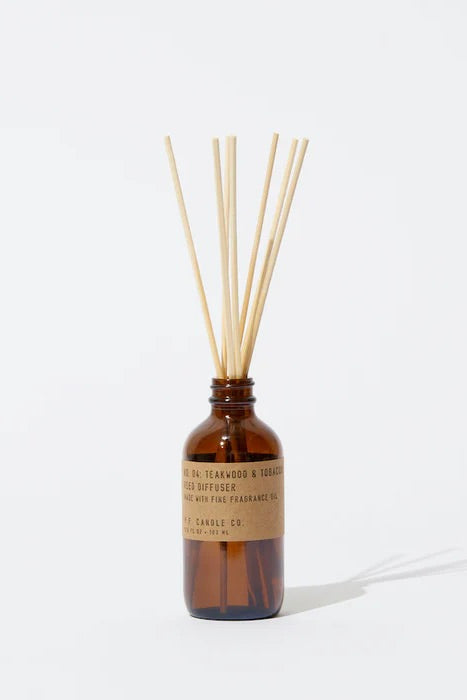 PF CANDLE No. 04 Teakwood & Tobacco Reed Diffuser - Dale
