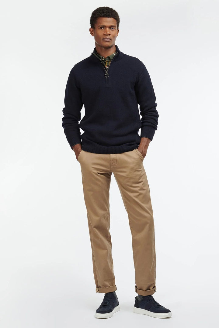 BARBOUR Barbour Holden Half Zip Navy - Dale