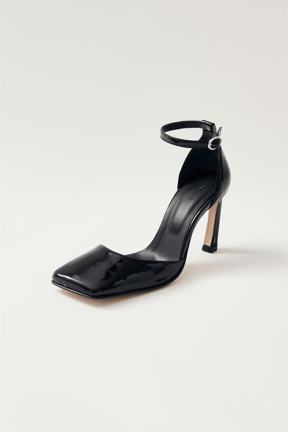 ALOHAS Liebe Onix Black Leather Pumps - Dale