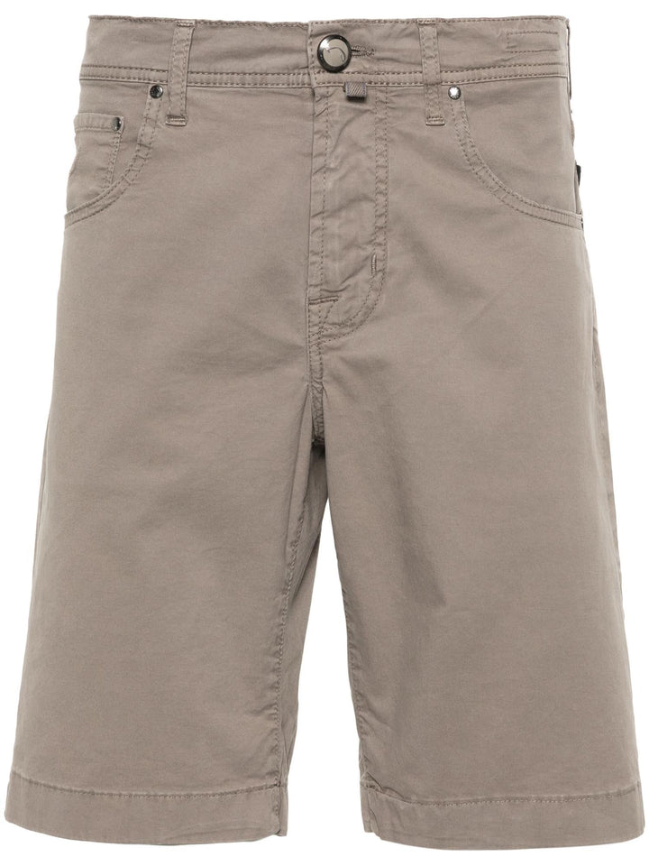 JACOB COHEN Nicolas Bermuda Slim Fit Mole Brown - Dale