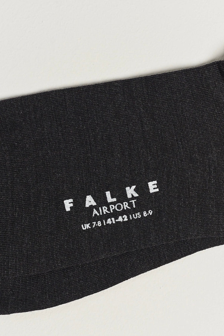 FALKE Airport Sock Grey Melange - Dale