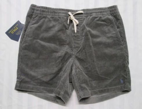 POLO RALPH LAUREN Prepster Corduroy Shorts Dark Metal - Dale