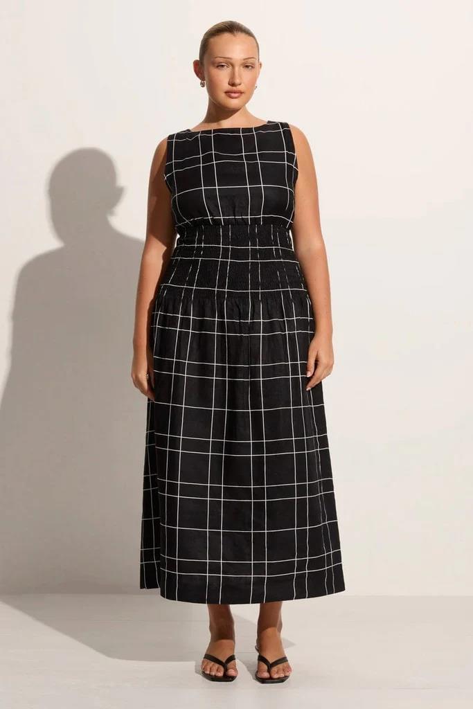 FAITHFULL THE BRAND La Canella Midi Dress - Dale