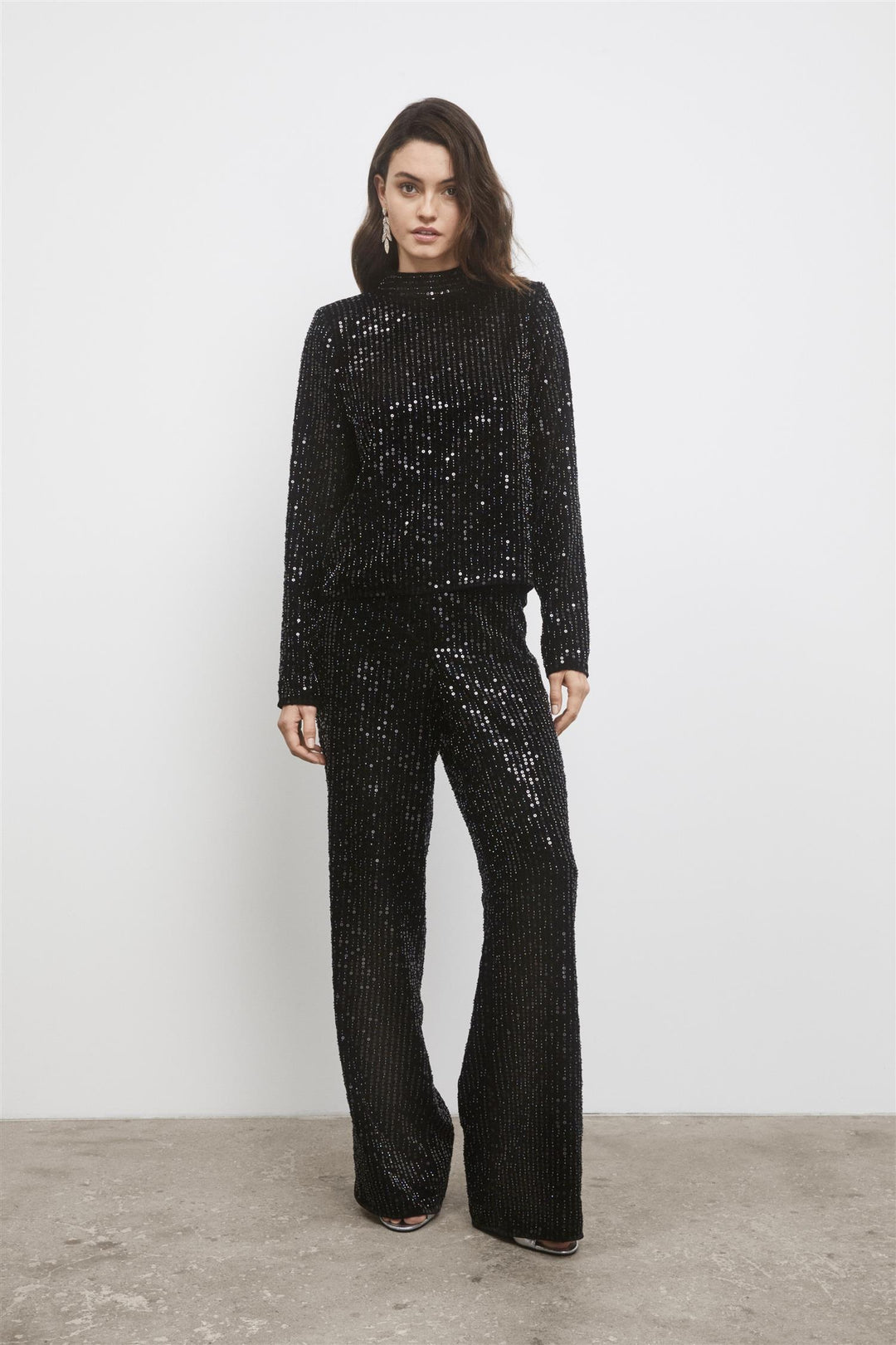 CAMILLA PIHL Jagger Sequin Trouser - Dale