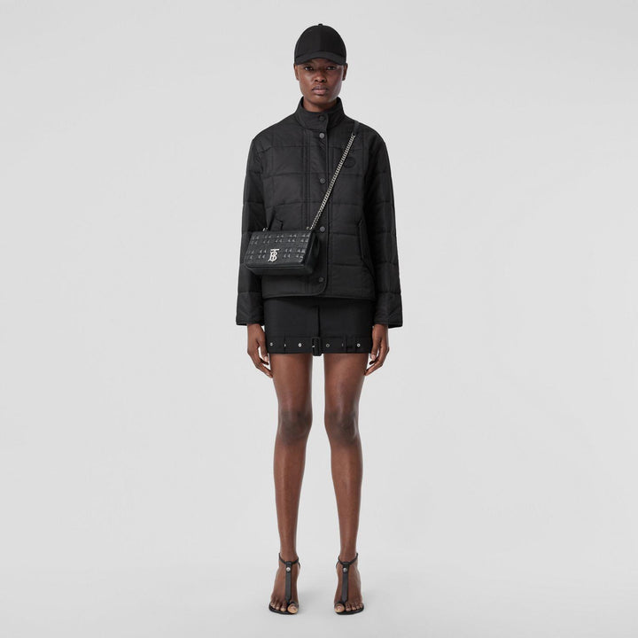 BURBERRY Lola Crossbody Bag Black With Silver - Dale