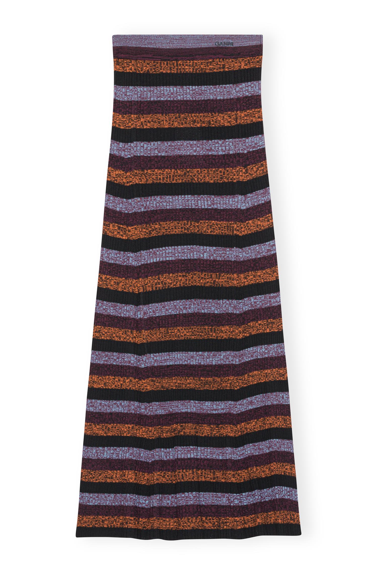 GANNI | Sprayed Merino Rib Maxi Skirt | Dale GANNI | Sprayed Merino Rib Maxi Skirt | Dale