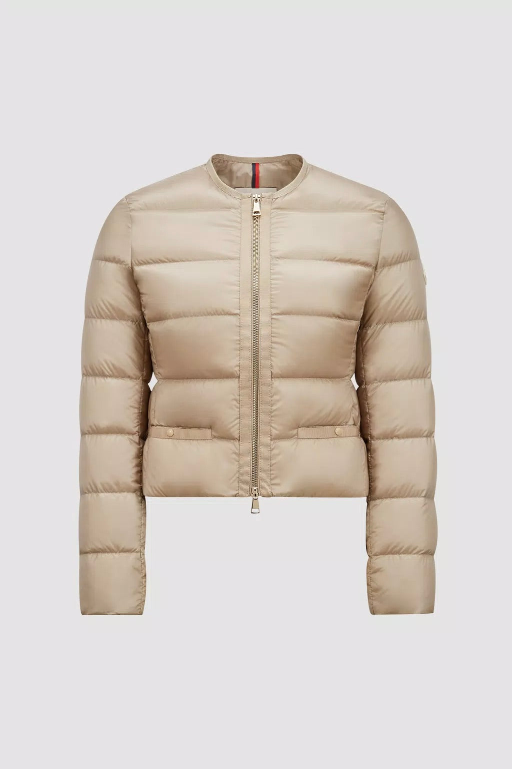 MONCLER Laurine Short Down Jacket Stone - Dale