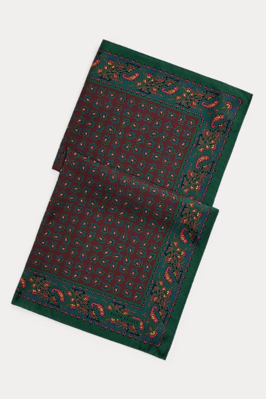 POLO RALPH LAUREN Silk Foulard Bandanna - Dale