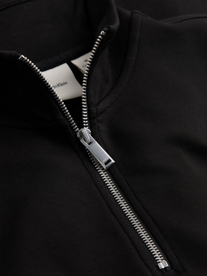 CALVIN KLEIN Tech Interlock Quarter-Zip Black - Dale