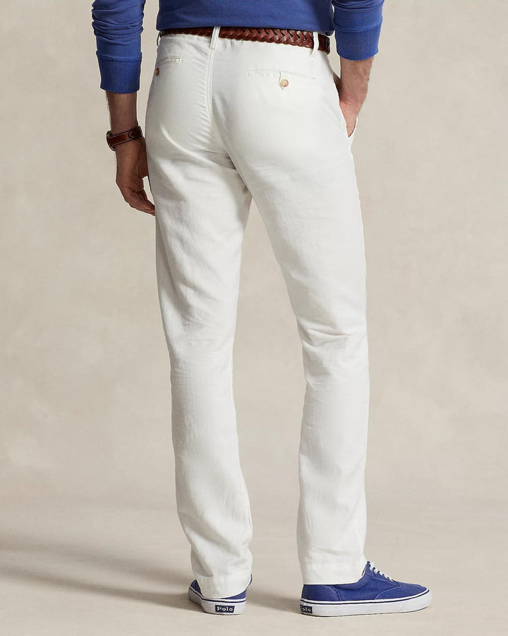 POLO RALPH LAUREN Straight Fit Linen-Cotton Trouser - Dale