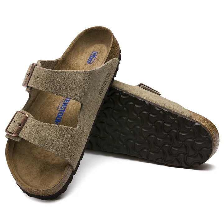 BIRKENSTOCK Arizona Soft Footbed Suede Leather Herre - Dale