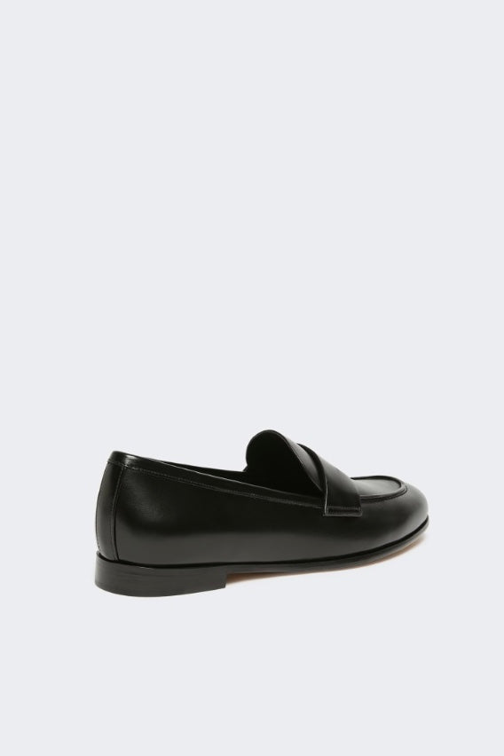 MAX MARA Semi-Glossy Leather Moccasins - Dale