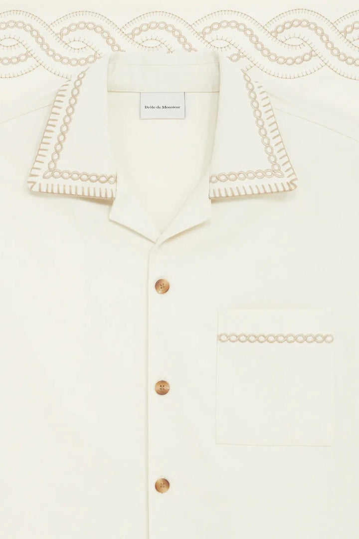 Drôle de Monsieur La Chemise Brodée Tresses - Dale