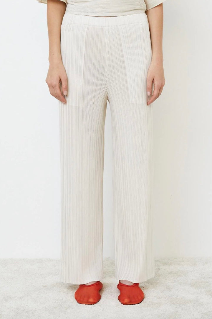 MEIMEIJ Pleated Trousers Vanilla - Dale