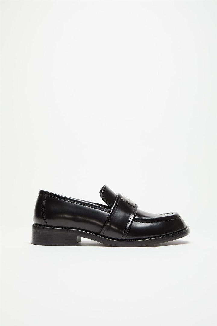 ACNE STUDIOS Brushed Leather Loafers - Dale