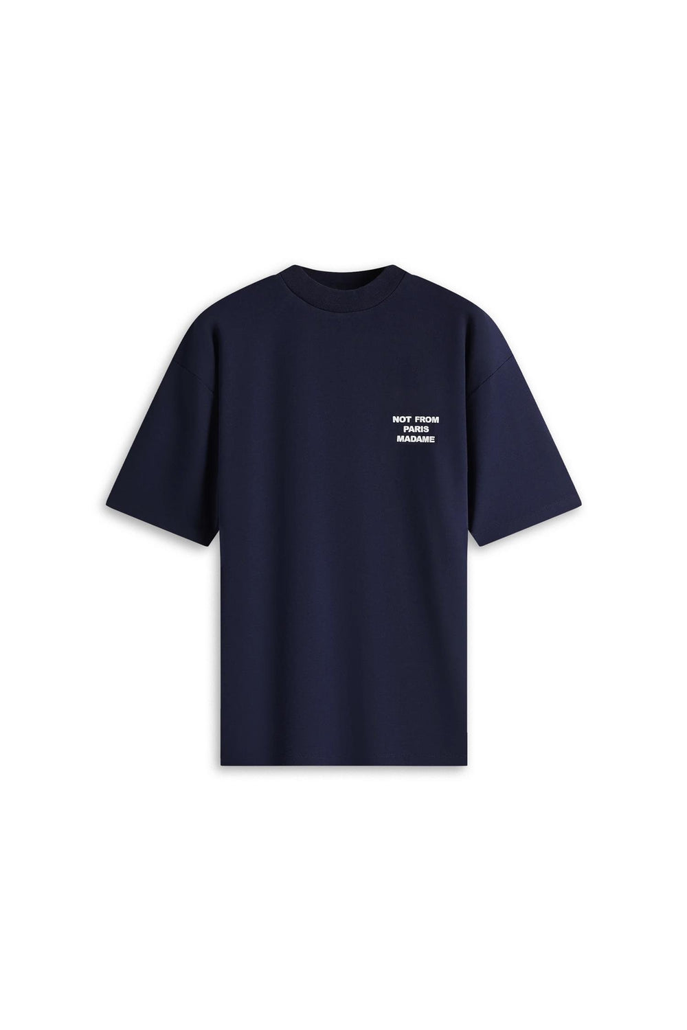 Drôle de Monsieur Le T-shirt Slogan Navy - Dale