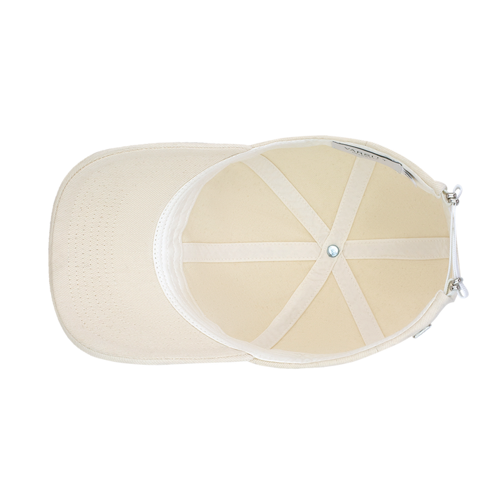 VARSITY HEADWEAR Washed Denim Cap OffWhite - Dale