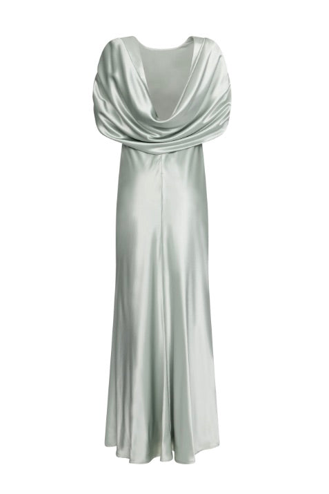 BY MALINA Louise Maxi Dress Sage - Dale