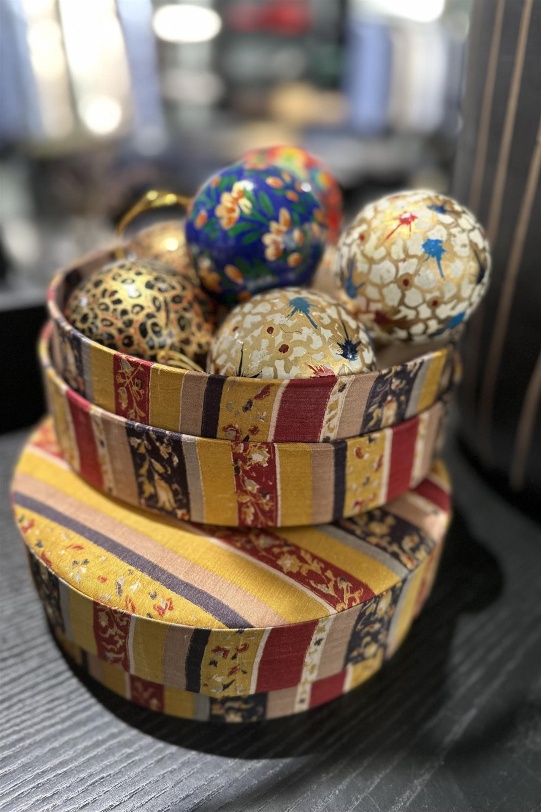 SISSEL EDELBO Jennie Round Silk Box No. 8 - Dale