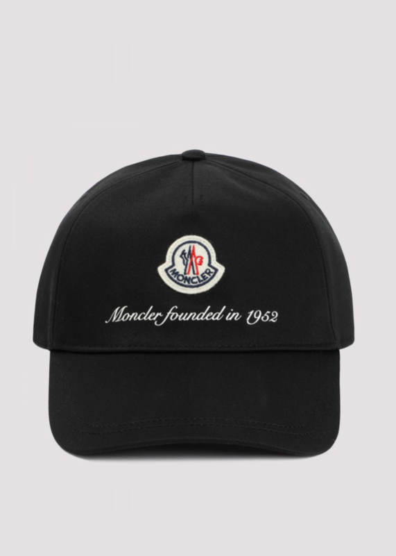 MONCLER BASEBALL CAP BLACK - Dale
