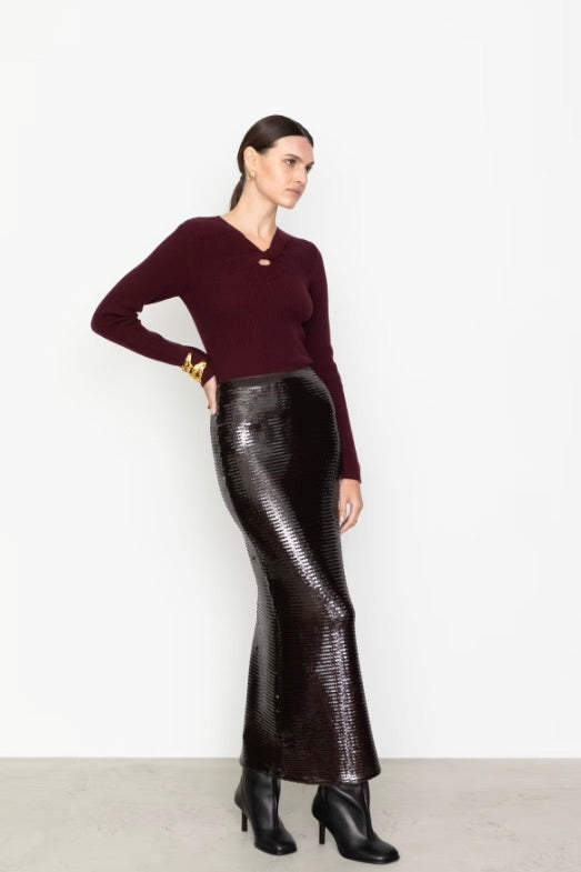 CAMILLA PIHL Eclipse Sequin Skirt - Dale