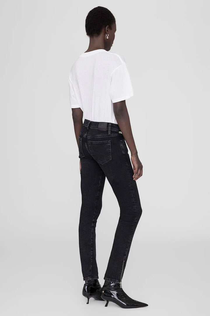 ANINE BING JAX JEAN SMOKE BLACK - Dale