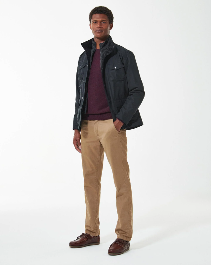 BARBOUR Ogston Wax Jacket Black - Dale