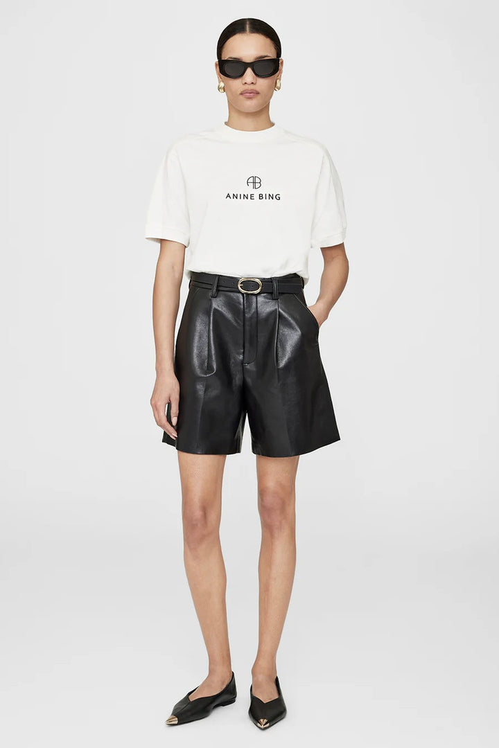 ANINE BING Jaylin Tee Monogram - Dale