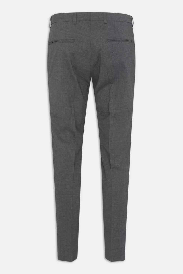 OSCAR JACOBSON Damien Trouser Suede Grey - Dale