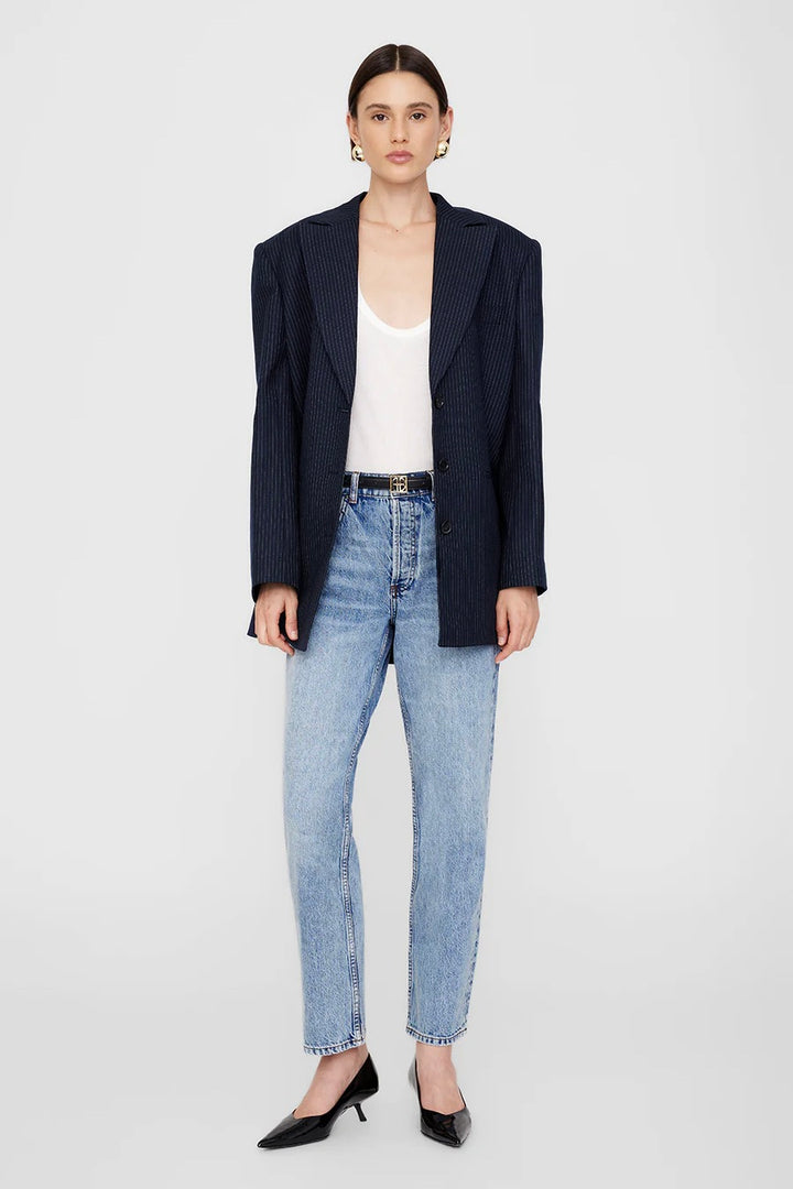 ANINE BING Hilda Pumps - Black Patent - Dale