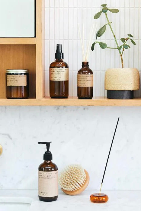 PF CANDLE No. 04 Teakwood & Tobacco Reed Diffuser - Dale