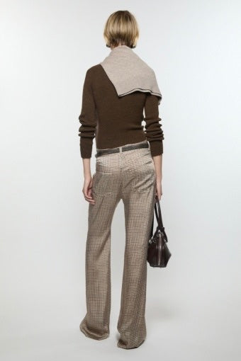 ACNE STUDIOS Poltana Check Fluid Cu Twill - Dale