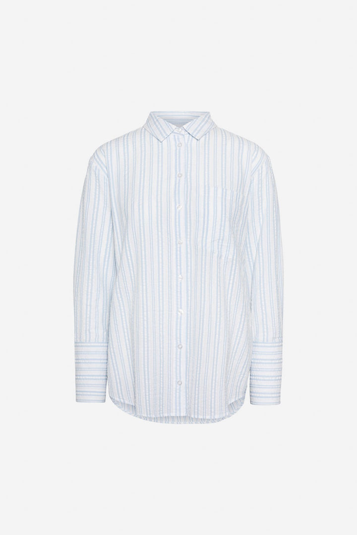 CAMILLA PIHL Bibi Crepe Shirt Light Blue - Dale
