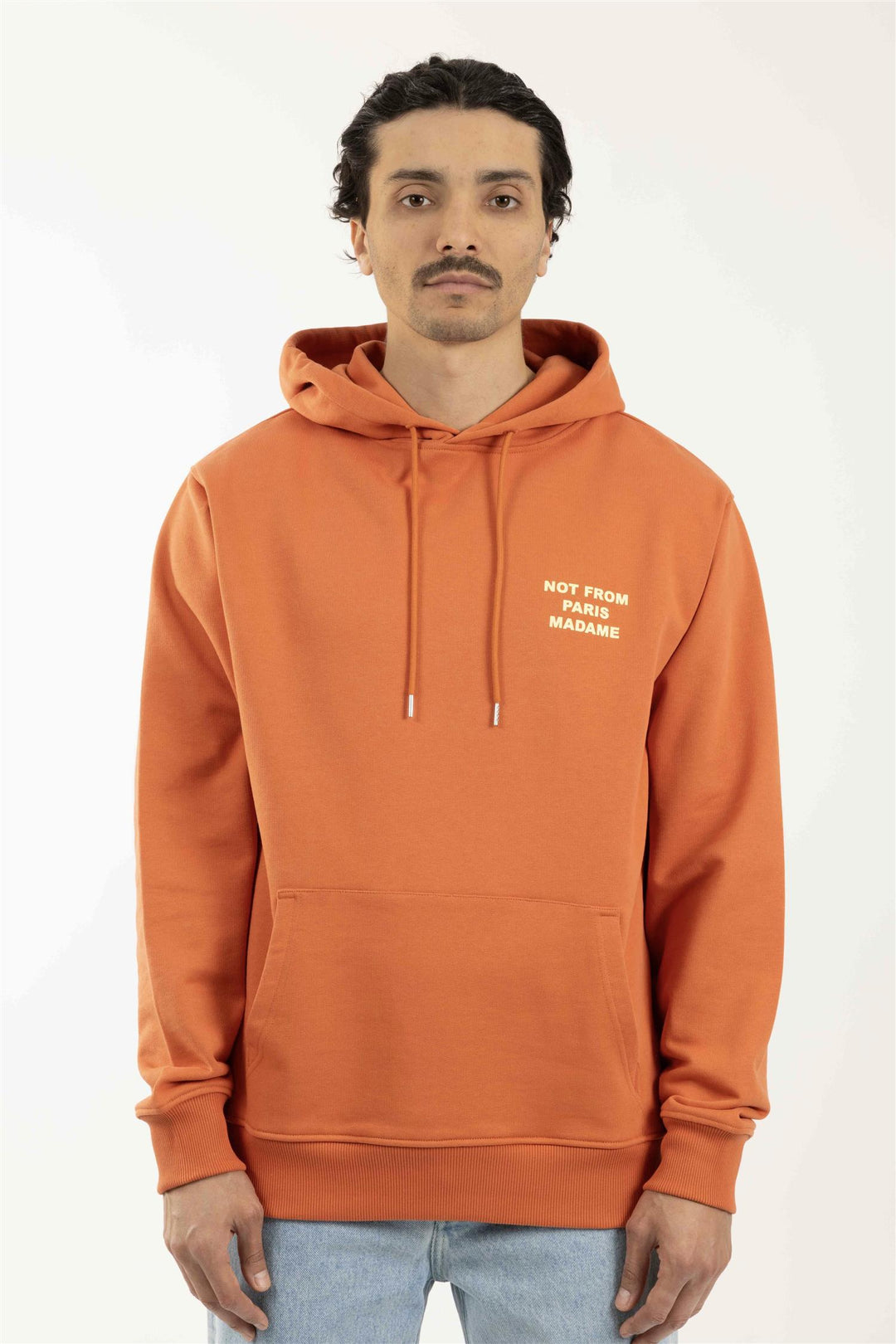 Drôle de Monsieur Le Hoodie Slogan Rust - Dale