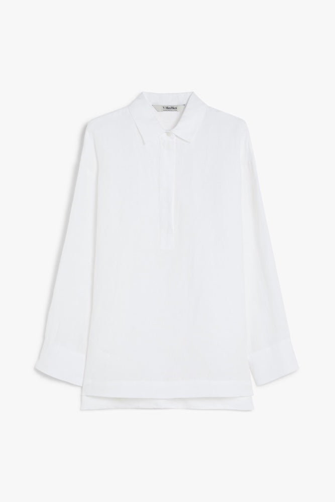 MAX MARA S' Varese Linen Canvas Shirt - Dale