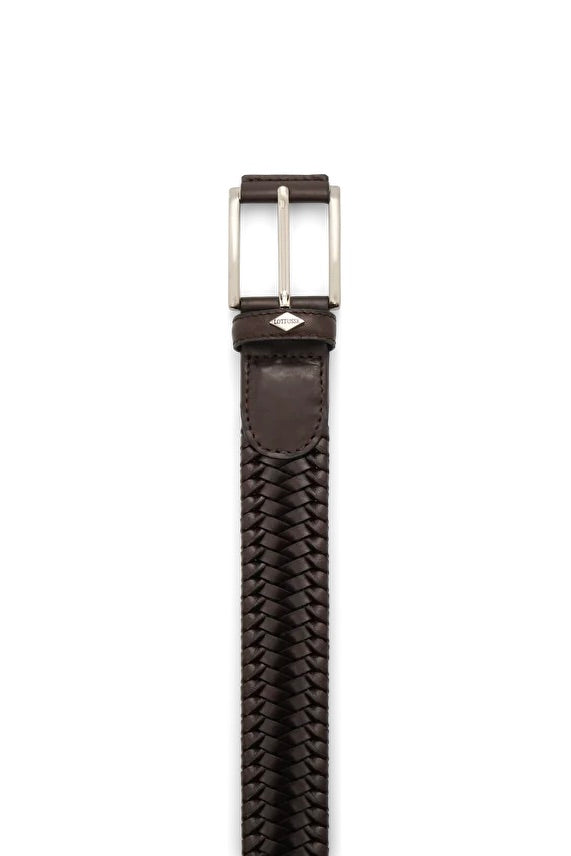 LOTTUSSE Trenza Braided Belt Mocha - Dale