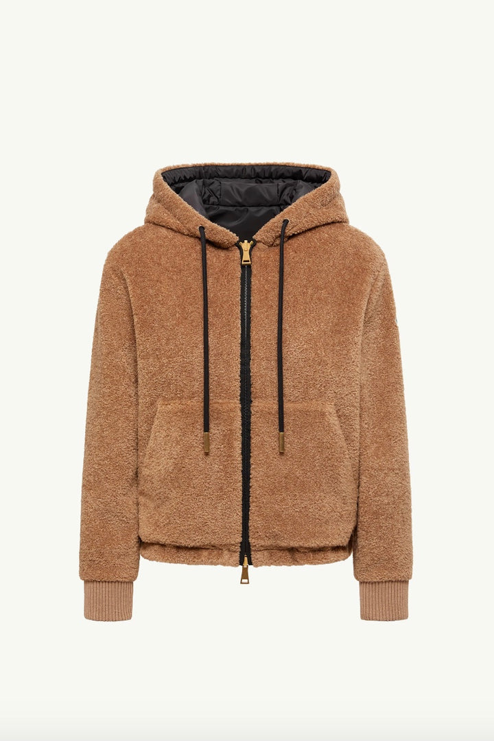 MONCLER Reversible Padded Hoodie Brown - Dale