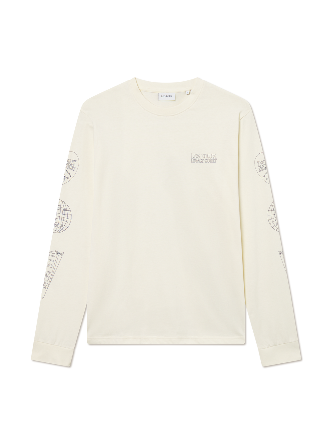 LES DEUX Atlas Long Sleeve T-Shirt - Dale