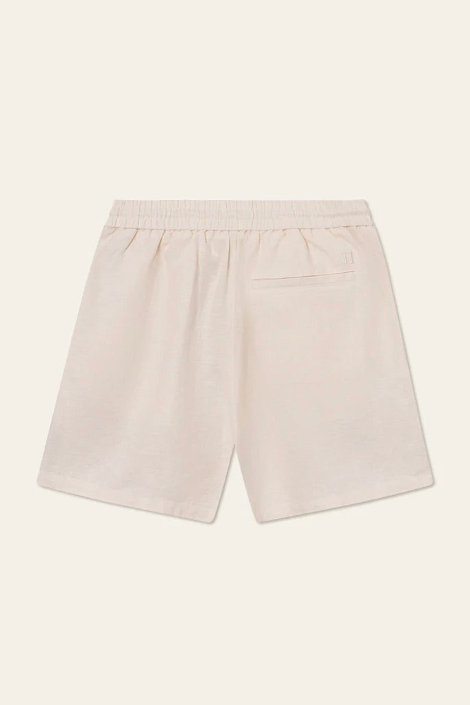 LES DEUX Otto Linen Shorts Ivory - Dale