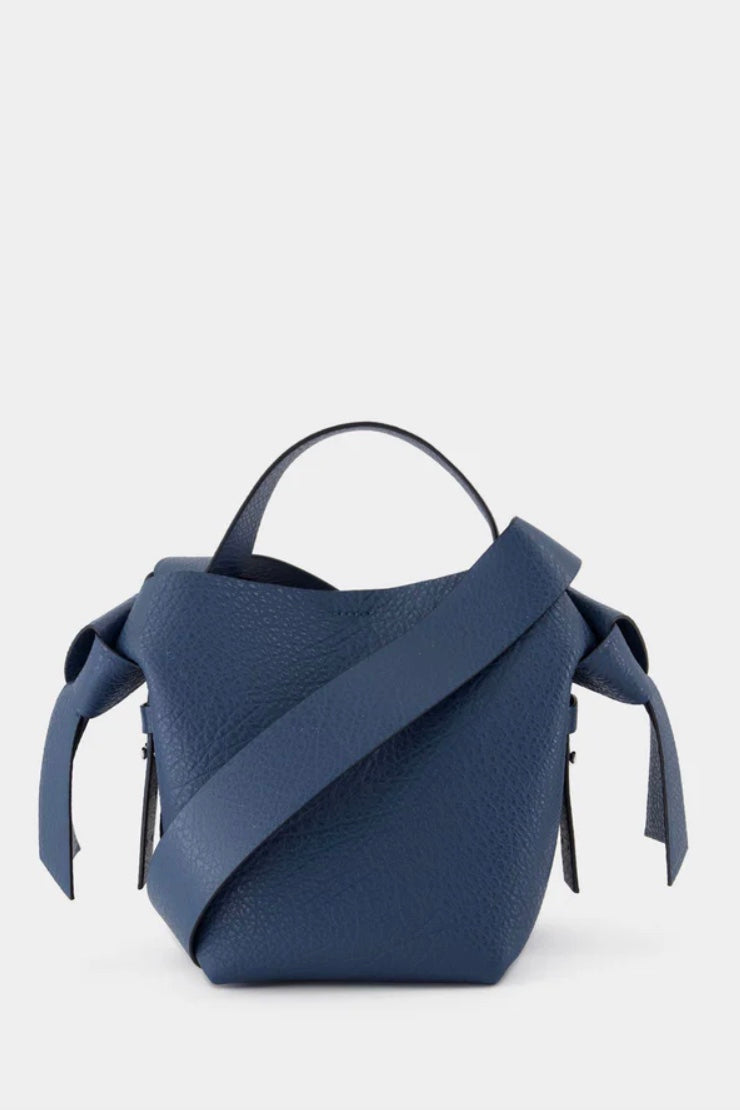 ACNE STUDIOS Musubi Mini Shoulder Bag Denim Blue - Dale