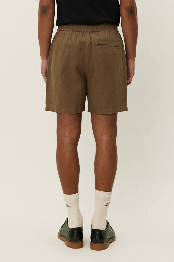 LES DEUX Otto Linen Shorts Cub - Dale