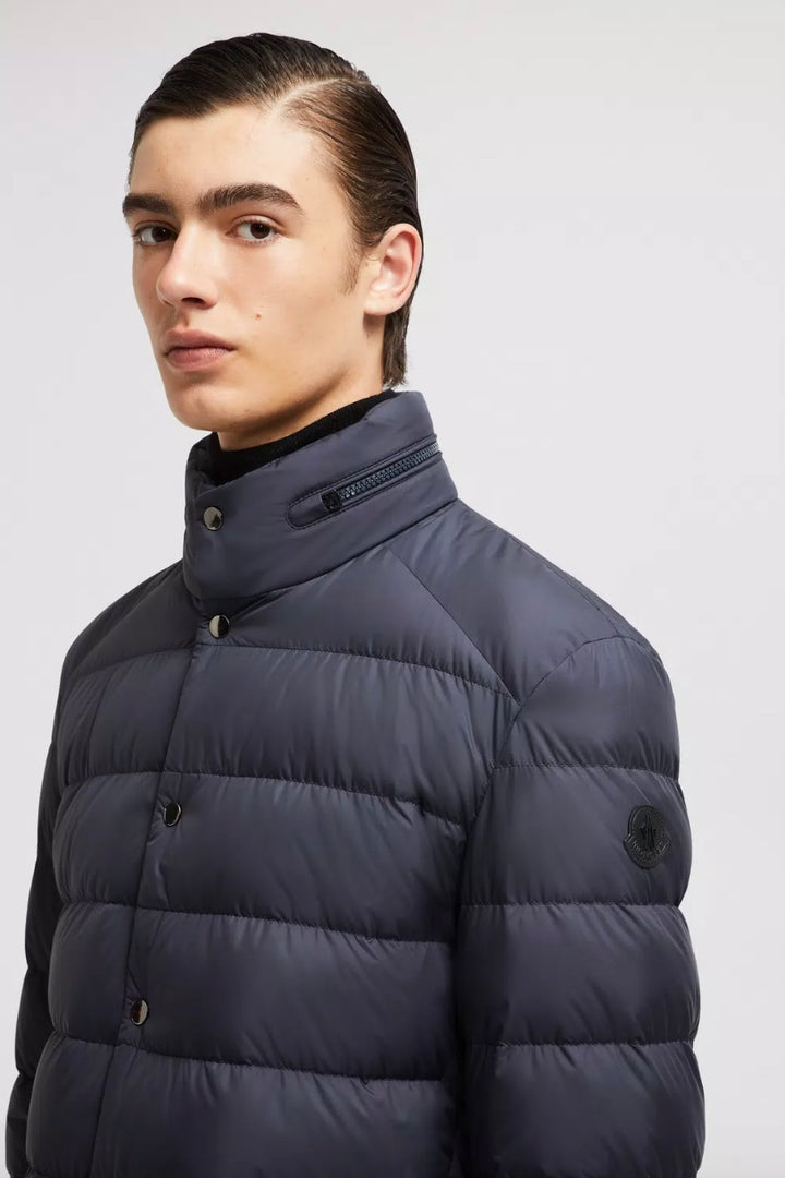 MONCLER Malinvern Down Jacket Navy Blue - Dale