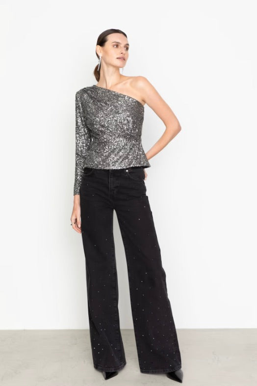 CAMILLA PIHL Libra Sequin Top - Dale