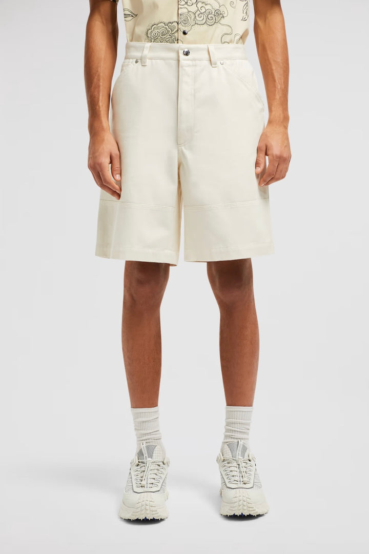 MONCLER Cotton Bermuda Shorts - Dale